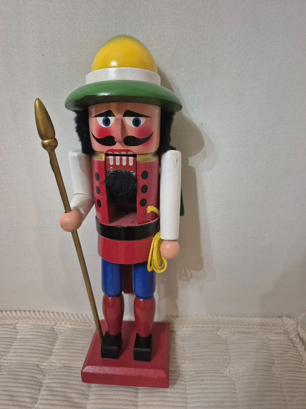 Alpine Climber Nutcracker, Red, Blue, Green, Yellow